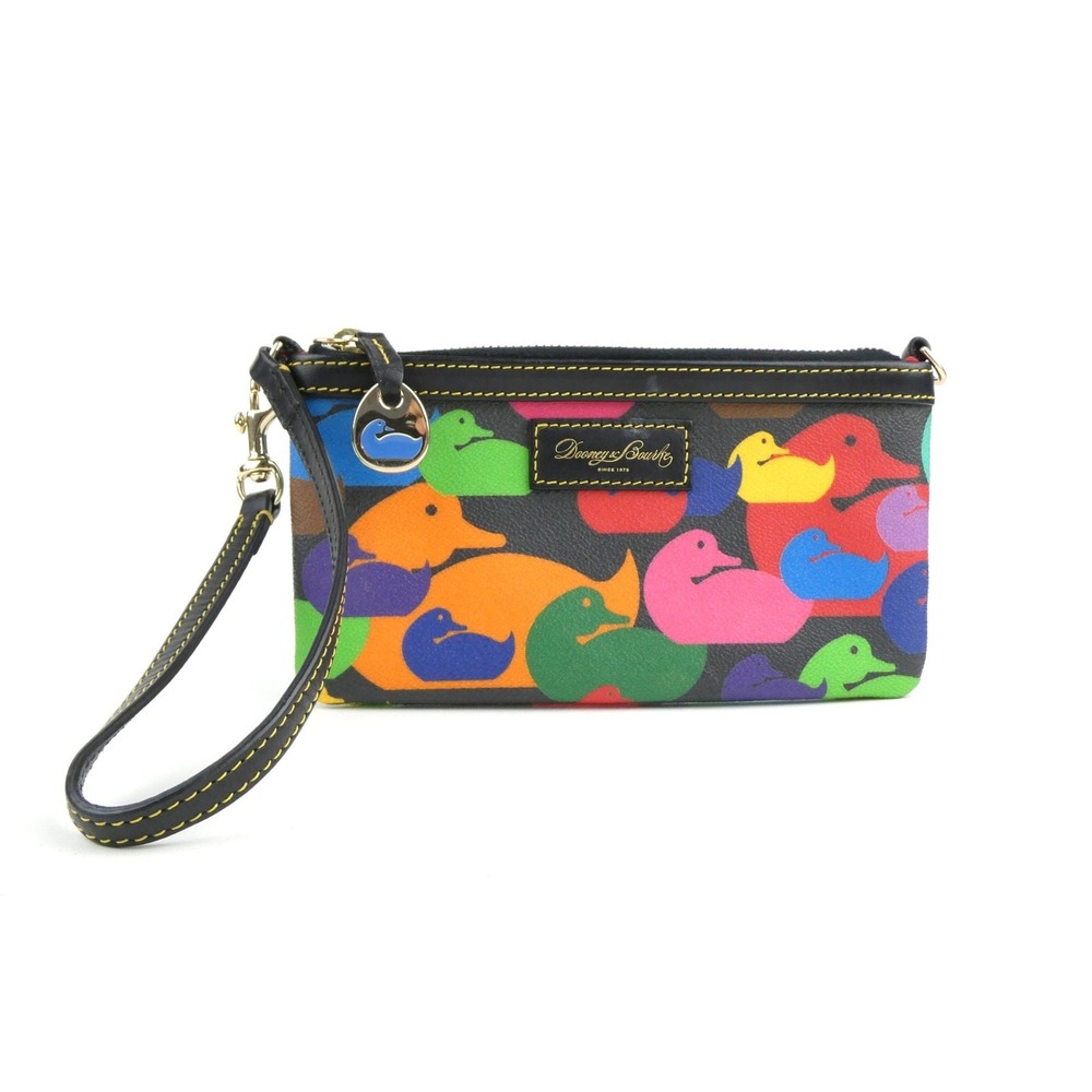 Dooney & Bourke Multicolor Duck Wristlet
